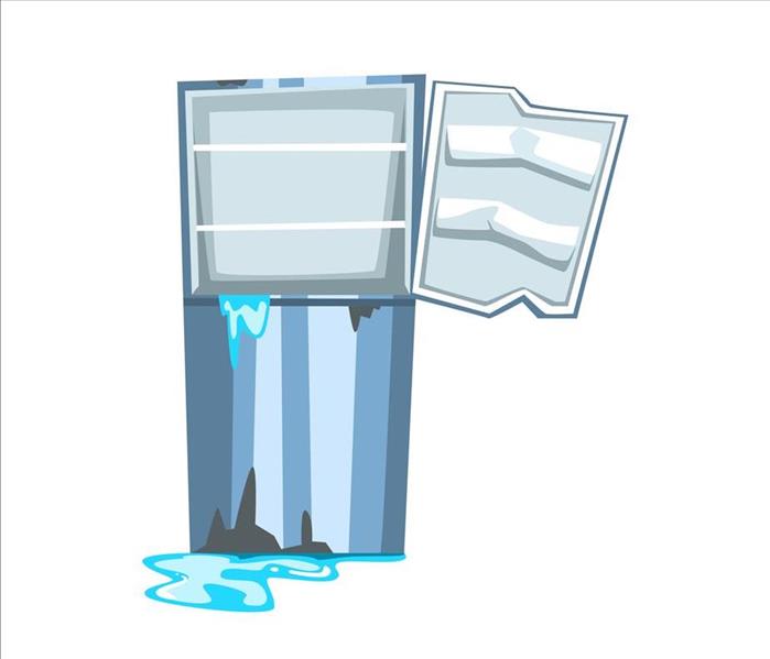 Leaking Refrigerator