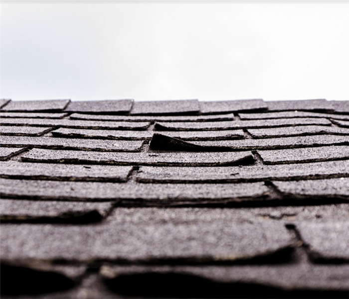shingles on a roof